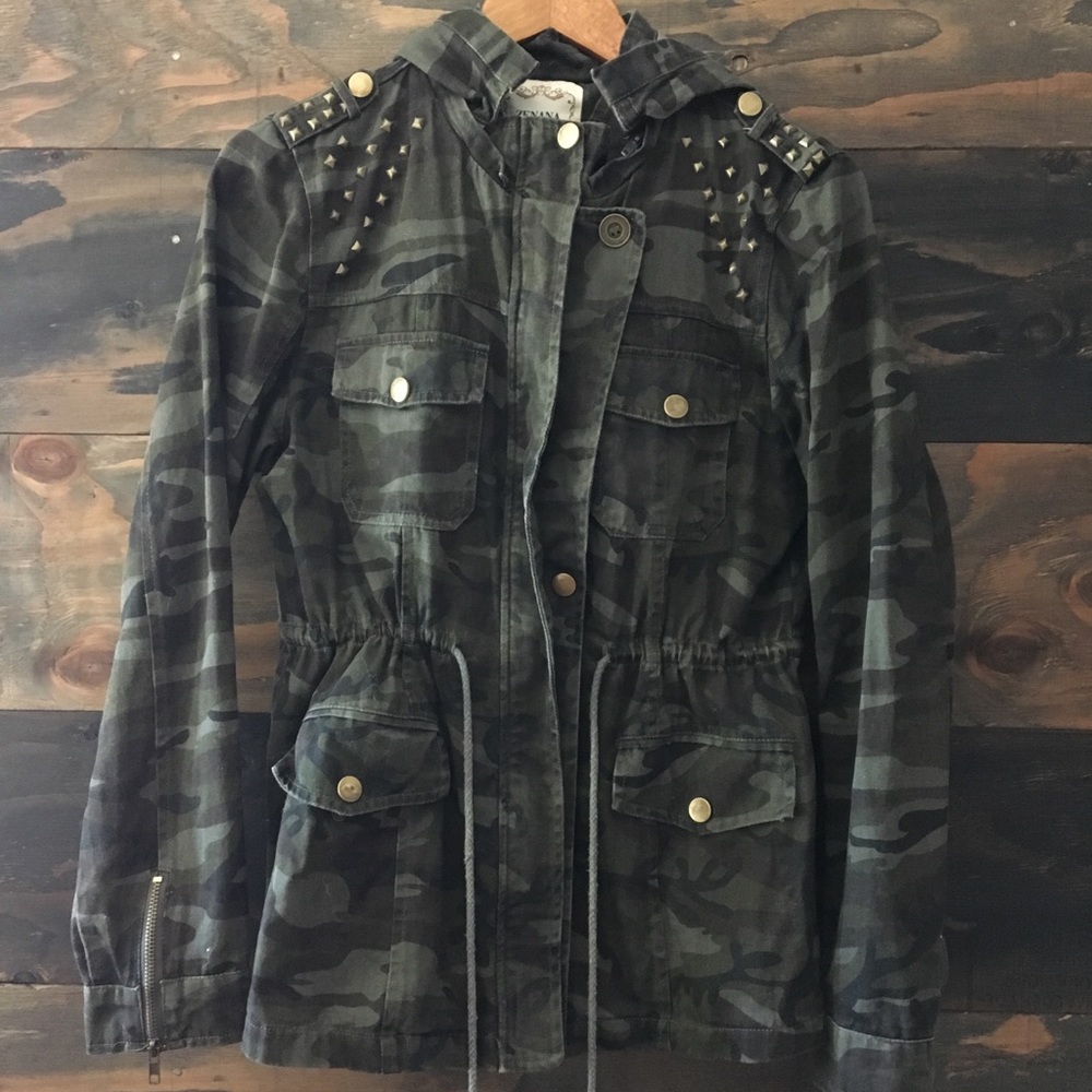 Studded Army Jacket